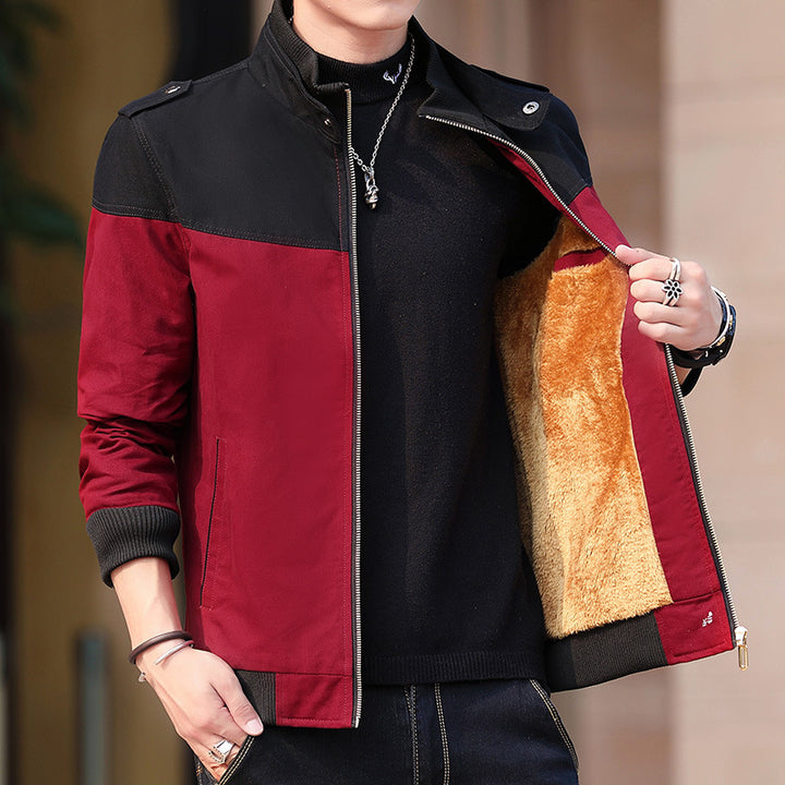 Men's Warm Transitional Jacket with Practical Inner Lining Lisslune