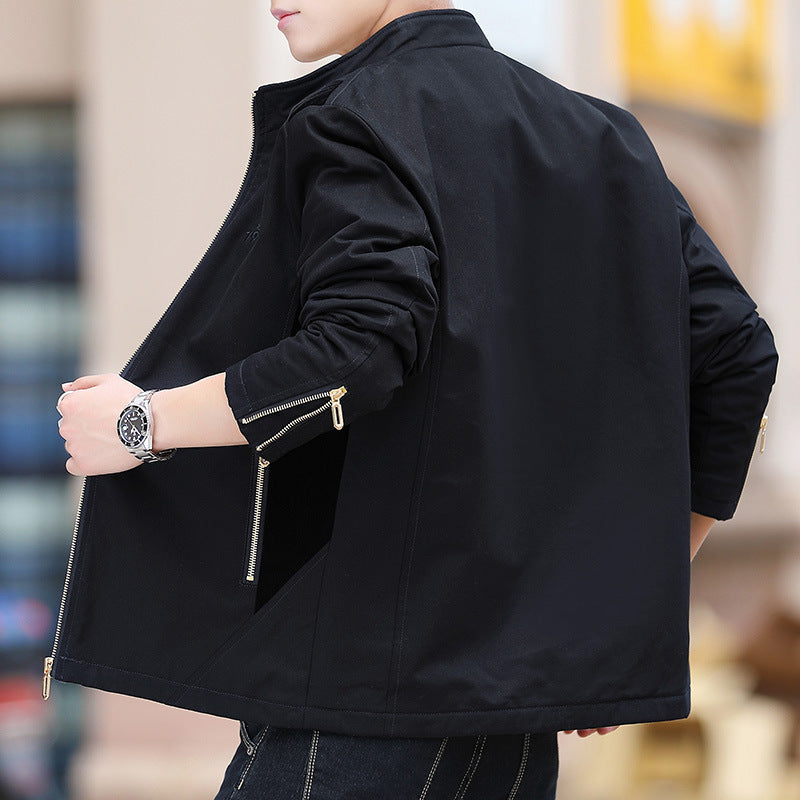 Men's Comfortable Transitional Jacket with Cozy Inner Lining Lisslune