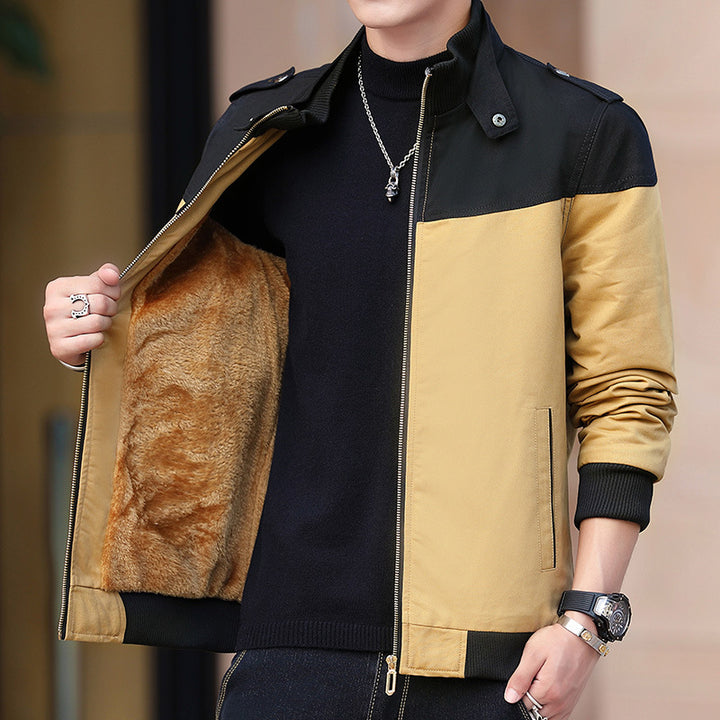 Men's Warm Transitional Jacket with Practical Inner Lining Lisslune