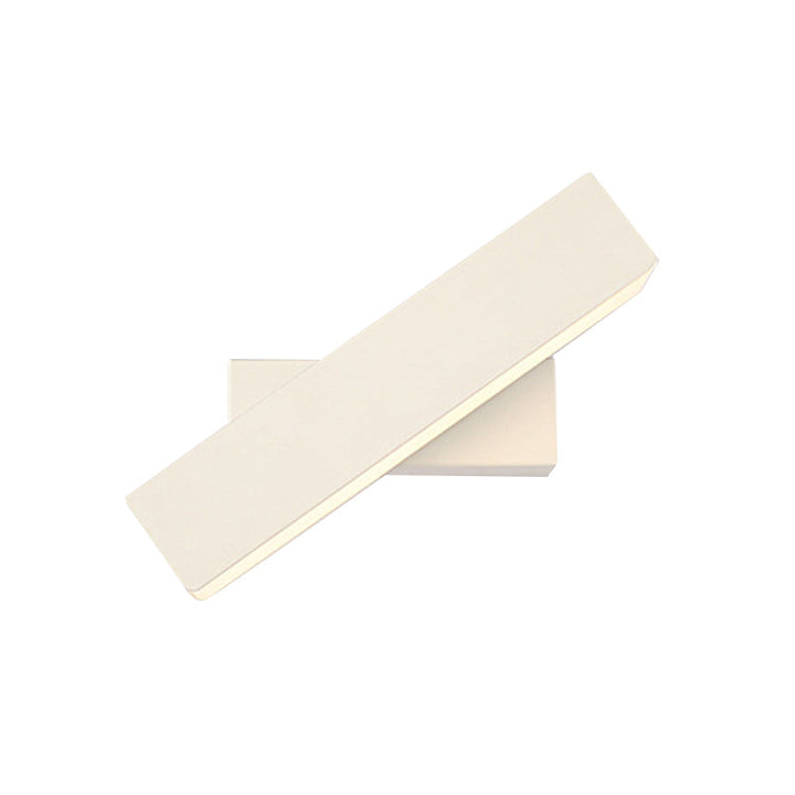 Skørter | Simple black/white linear LED wall outdoor light rotatable acrylic wall light in warm/white light