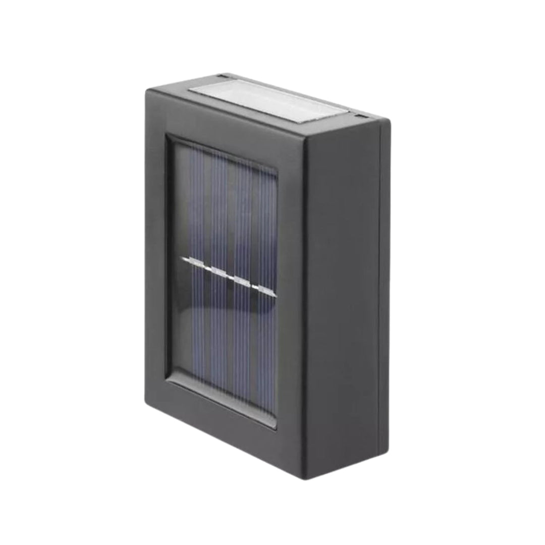 Lisslune | Grantham Solar Powered Up & Down Wall Light - Stylish Outdoor Solar Lighting Solution