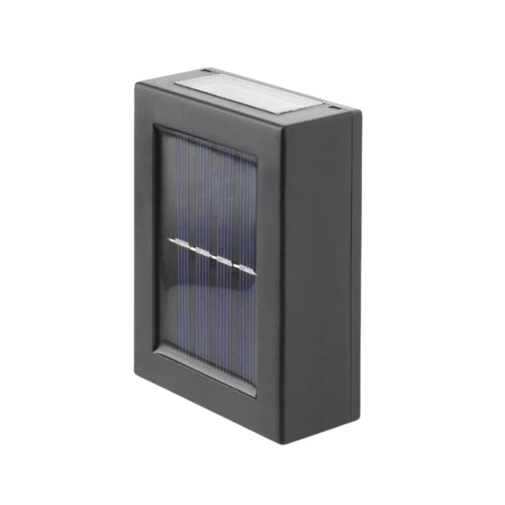 Lisslune | Grantham Solar Powered Up & Down Wall Light - Stylish Outdoor Solar Lighting Solution