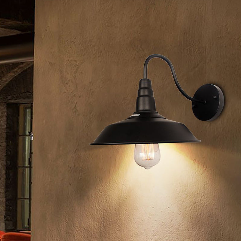 Skørter | Simplicity Potdeksel Wall Mounted Light Single Iron Wall Lamp For Restaurant