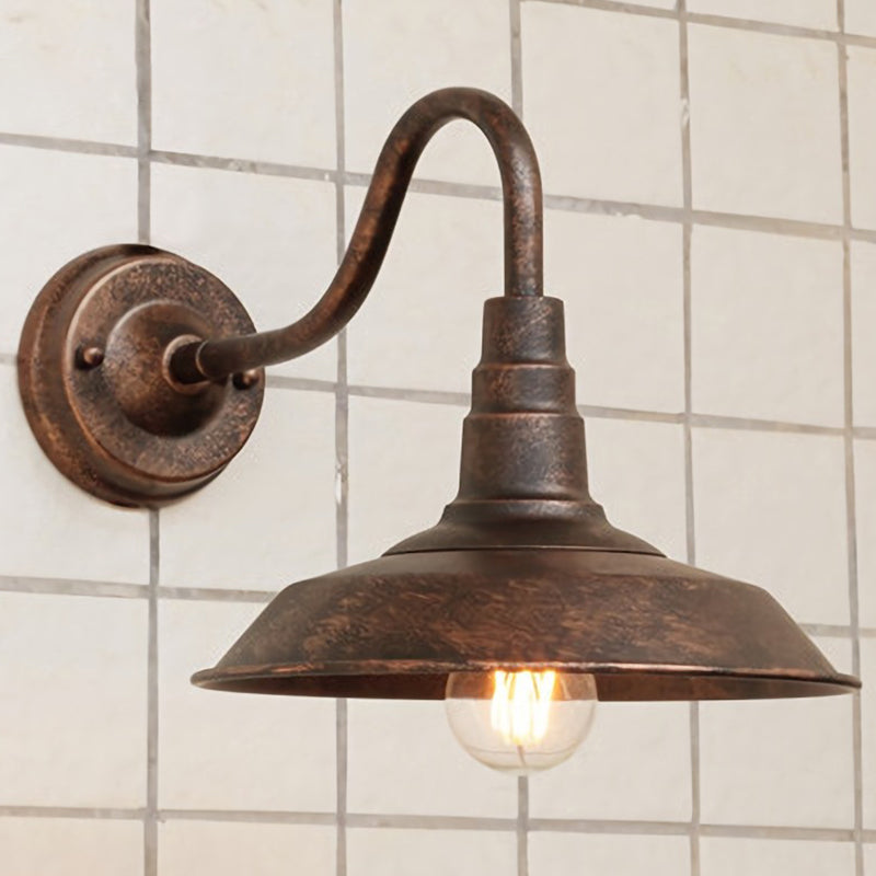 Skørter | Simplicity Potdeksel Wall Mounted Light Single Iron Wall Lamp For Restaurant