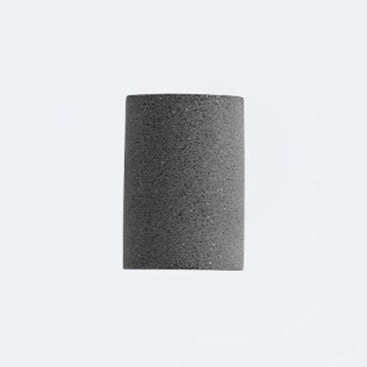 Lisslune | Half-cylinder Living Room Wall Light Cement Minimalist LED Wall Light Fixture