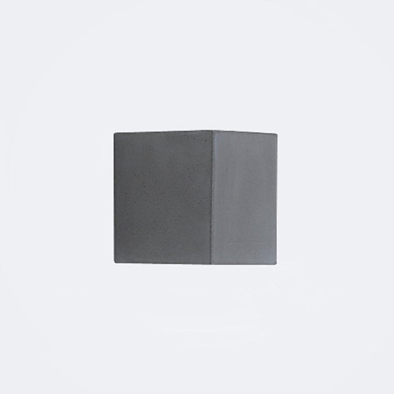 Lisslune | Rectangular LED Wall Light Simplicity Cement Hallway Wall Light