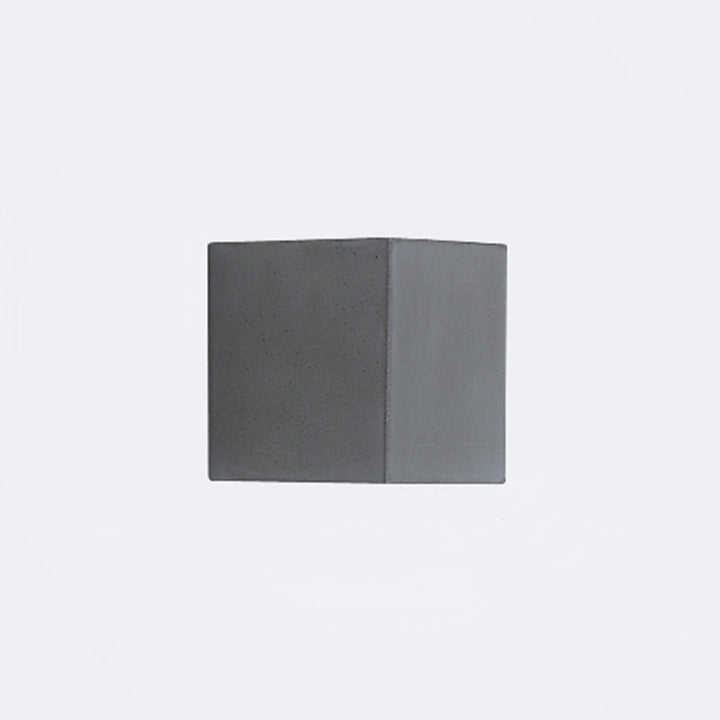 Lisslune | Rectangular LED Wall Light Simplicity Cement Hallway Wall Light