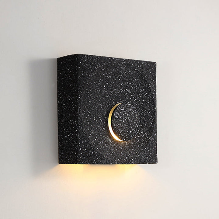 Lisslune | Nordic Style Square LED Wall Lamp Cement Bedroom Wall Mounted Lighting