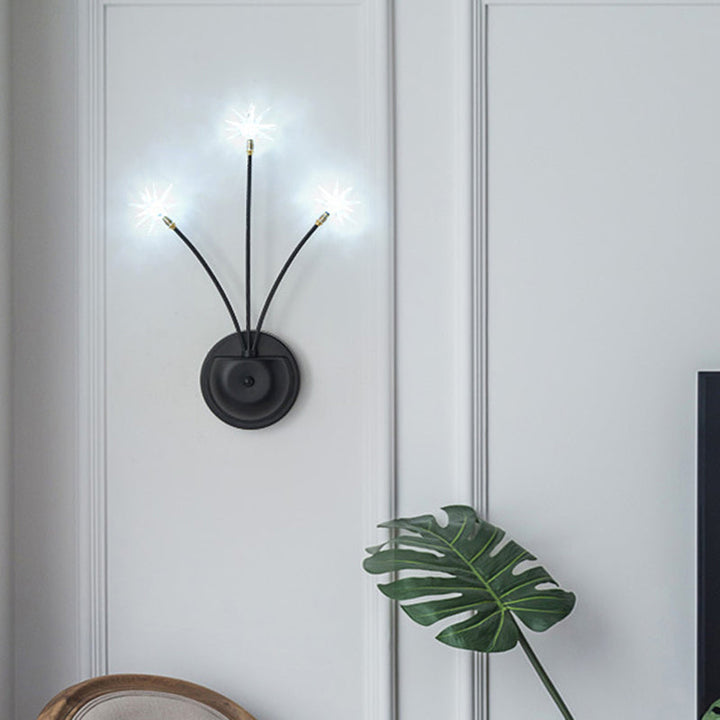 Lisslune | Shadow Living Room LED Wall Light Glass Nordic Simplicity Wall Lighting Fixture