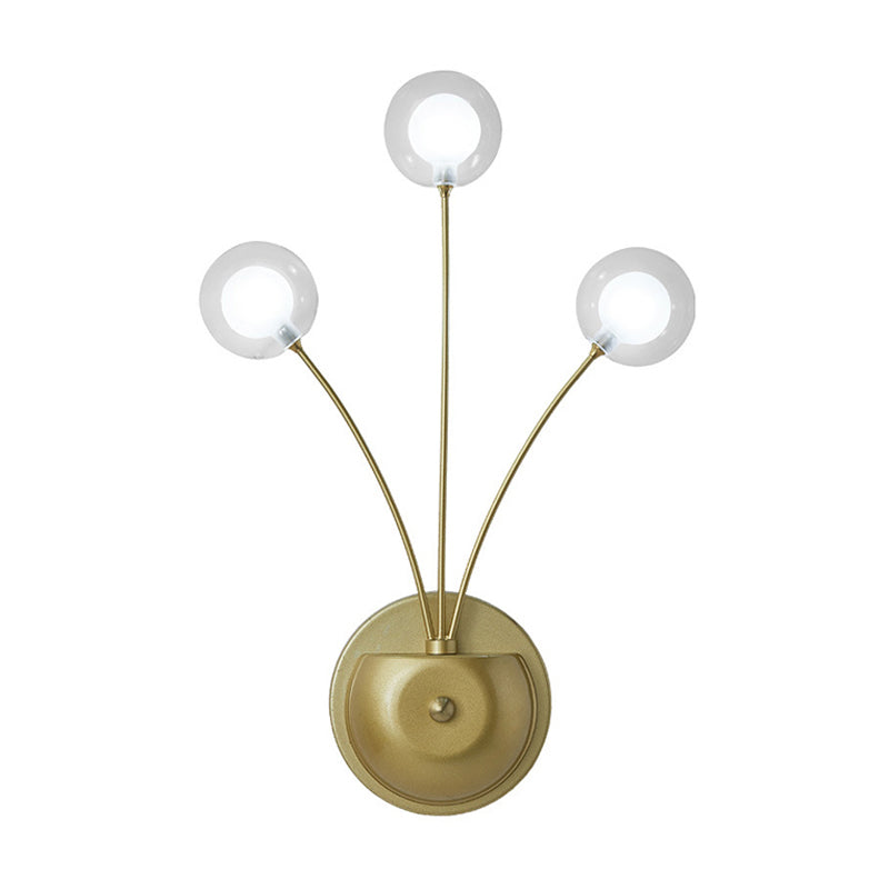 Lisslune | Shadow Living Room LED Wall Light Glass Nordic Simplicity Wall Lighting Fixture