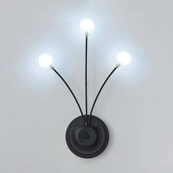 Lisslune | Shadow Living Room LED Wall Light Glass Nordic Simplicity Wall Lighting Fixture