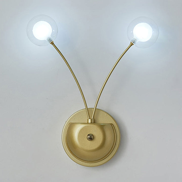 Lisslune | Shadow Living Room LED Wall Light Glass Nordic Simplicity Wall Lighting Fixture