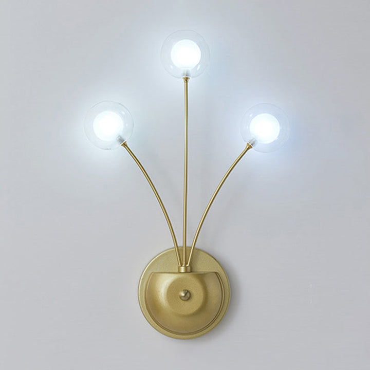 Lisslune | Shadow Living Room LED Wall Light Glass Nordic Simplicity Wall Lighting Fixture