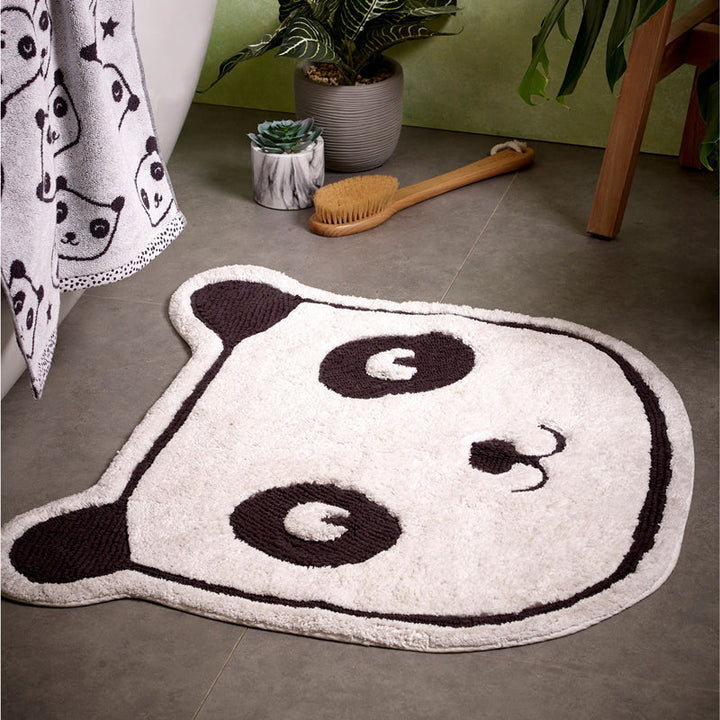 Lisslune | Irregular Shape Animal Pattern Carpet Multicolored Relaxing Carpet Cotton Blend Non-Slip Washable Carpet for the Nursery