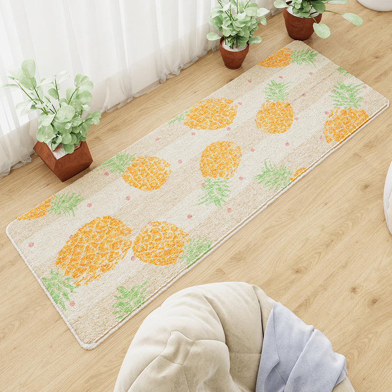 Lisslune | Beautiful Relaxation Carpet Multicolored Cartoon Animal Print Carpet Pet Friendly Easy Care Area Rug for the Children's Room