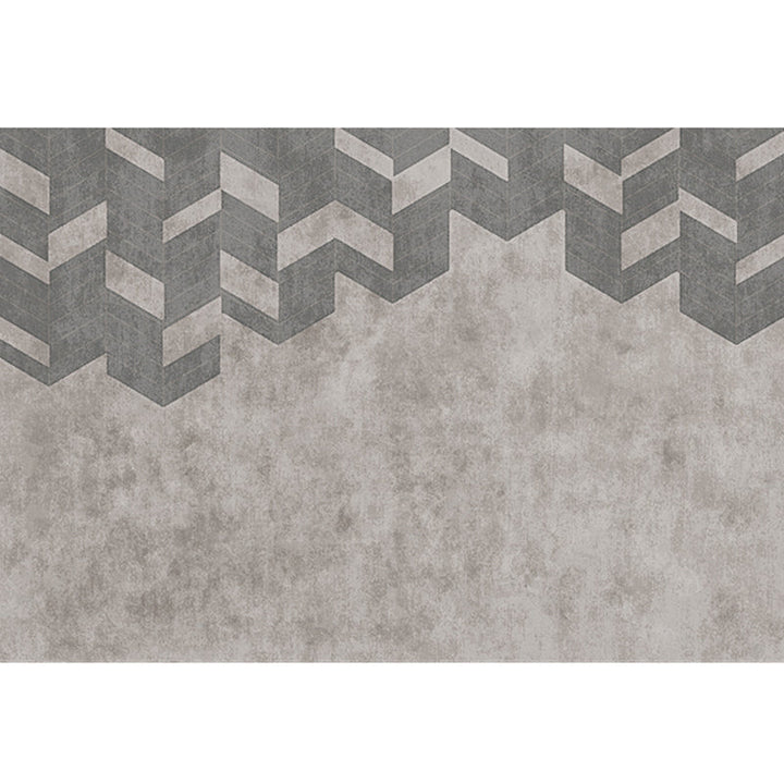 Lisslune | Unique geometric patterned rug Multicolor cotton blend rug Non-slip backing Easy-care area rug for the bedroom
