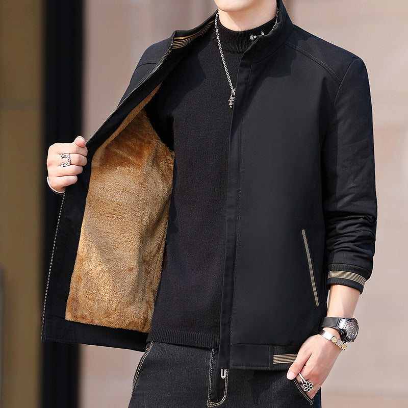 Men's Transitional Jacket with Warm Lining Lisslune