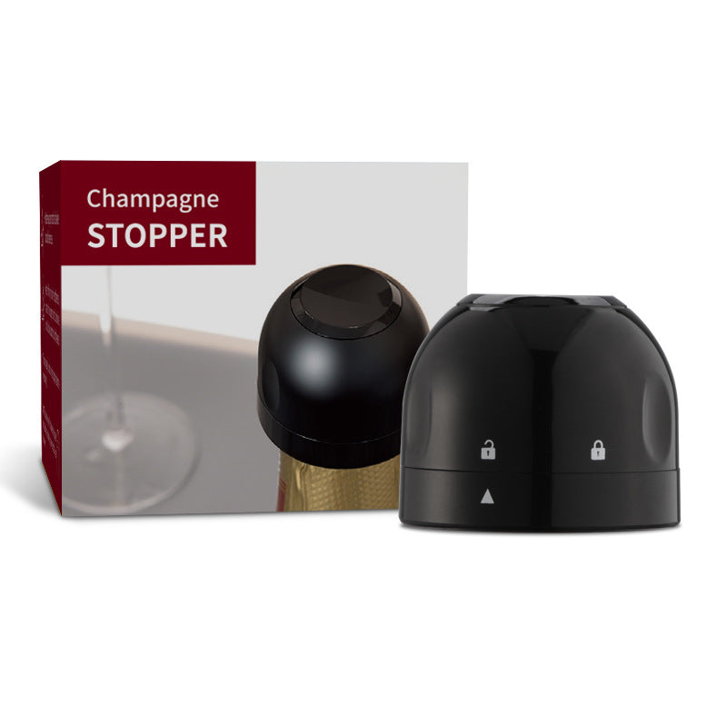Lisslune | Reusable leak-proof silicone sealing cap for champagne and wine bottles