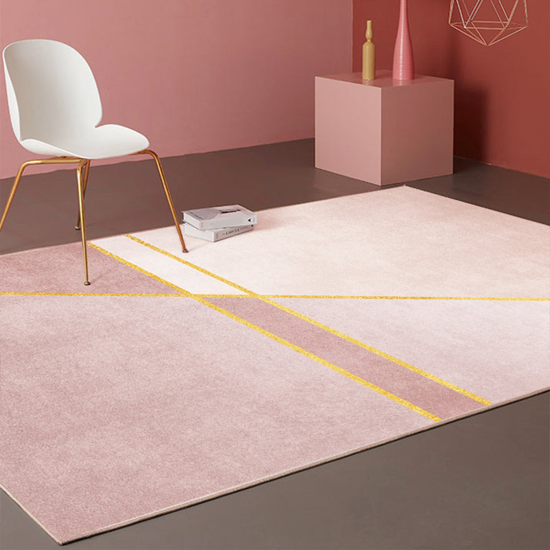 Lisslune | Casual Multicolor Abstract Rug Mixed Luxury Area Rug Non-Slip Washable Pet-Friendly Rug for the Living Room