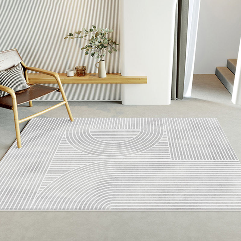 Lisslune | Creative Abstract Printed Carpet Multicolored Polypropylene Indoor Carpet Pet-Friendly Non-Slip Carpet for Rooms