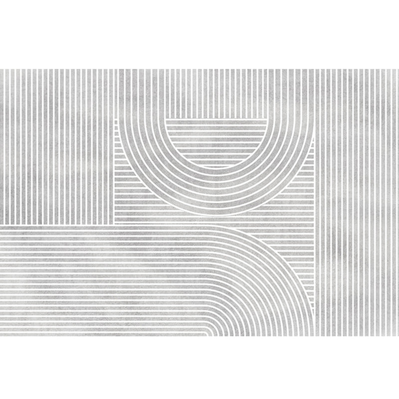 Lisslune | Creative Abstract Printed Carpet Multicolored Polypropylene Indoor Carpet Pet-Friendly Non-Slip Carpet for Rooms