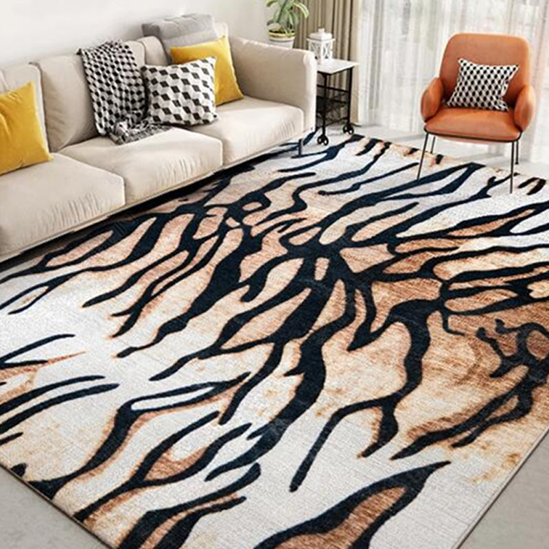 Lisslune | Living Room Rug Western Abstract Pattern Rug Polypropylene Rug