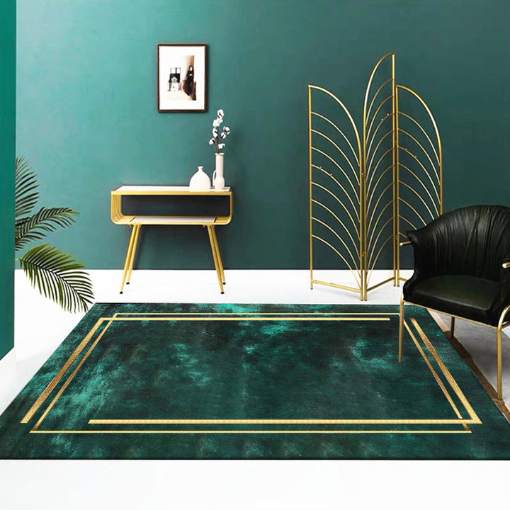 Lisslune | Living Room Rug Western Abstract Pattern Rug Polypropylene Rug