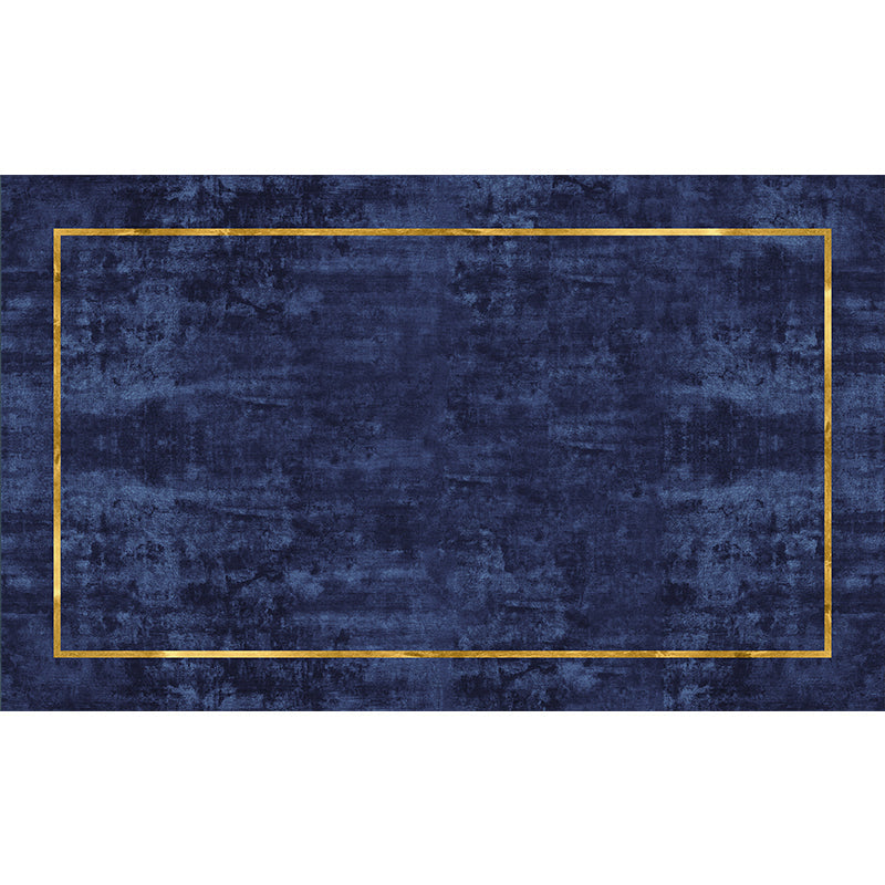 Lisslune | Modern Living Room Rug Multicolored Geometric Pattern Rug Cotton Blend Non-Slip Back Pet-Friendly Rug