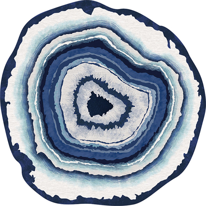 Lisslune | New Arrival Multicolored Nordic Rug Synthetic Geometric Pattern Rug Non-Slip Stain Resistant Rug for Bedroom