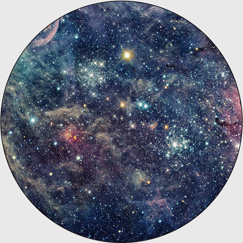 Lisslune | Nordic Living Room Rug Multifunctional 3D Room Printed Rug Synthetic Non-Slip Back Spot-Resistant Rug