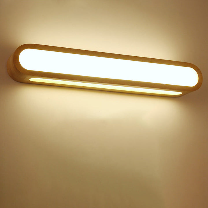 Lisslune | Elongated oval bedroom washbasin light acrylic contemporary LED wall lamp light