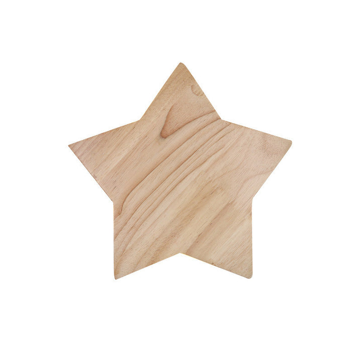 Lisslune | Star-shaped LED wall lighting ideas Contemporary wood living room wall light fixture