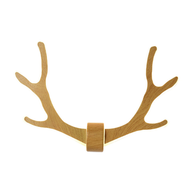 Lisslune | Wood Antler Wall Lamp Nordic Style LED Wall Lights for Hallway