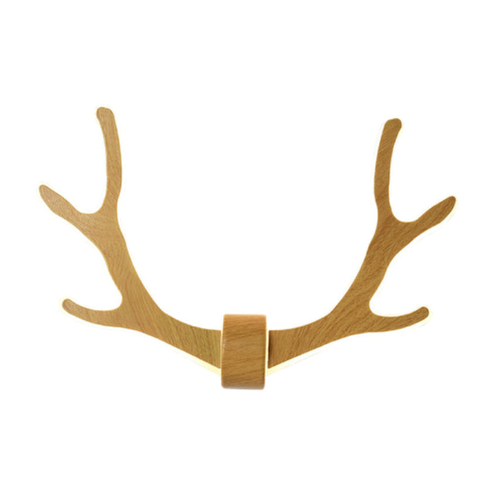 Lisslune | Wood Antler Wall Lamp Nordic Style LED Wall Lights for Hallway