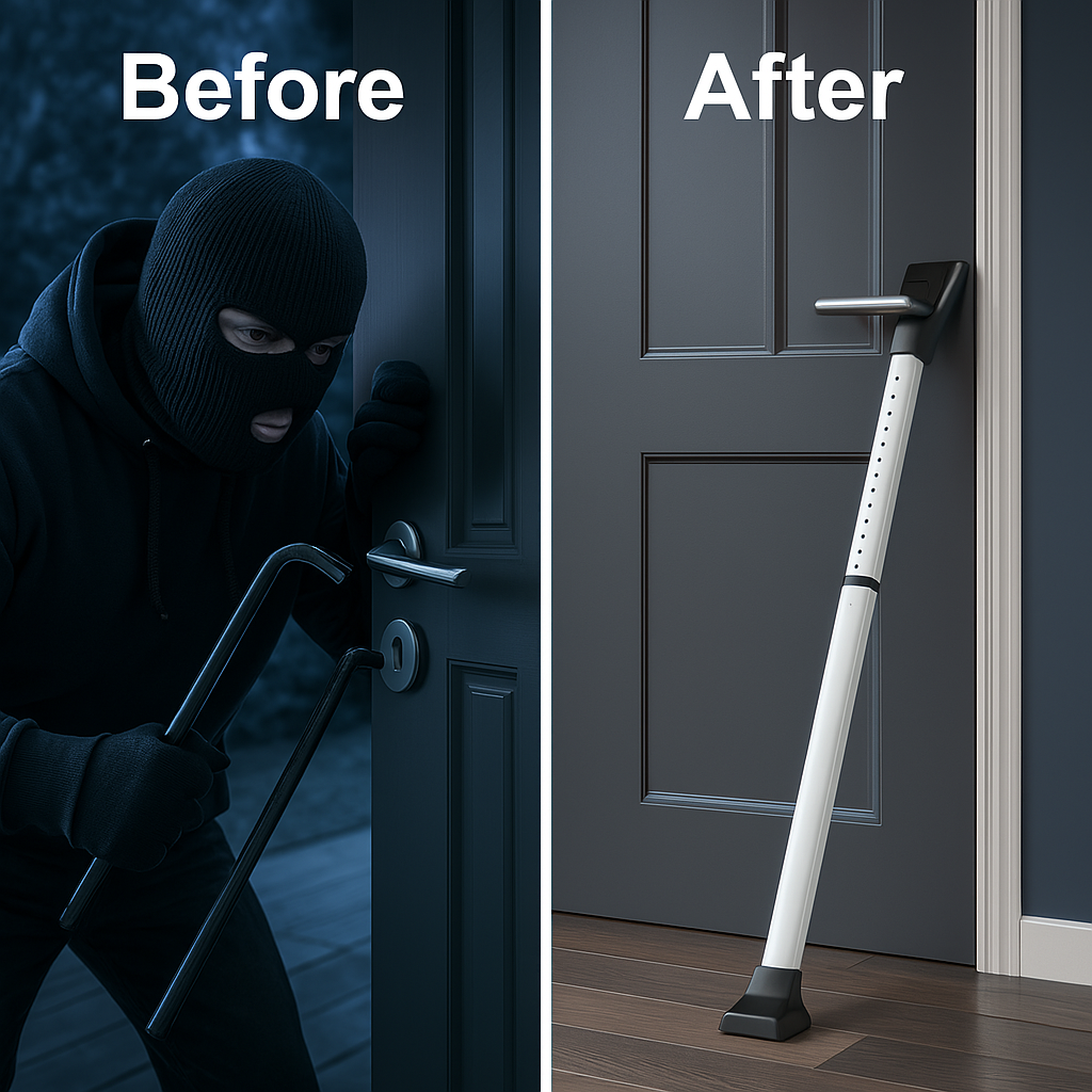 Lisslune | Door Adjustable Heavy-Duty Security Bar