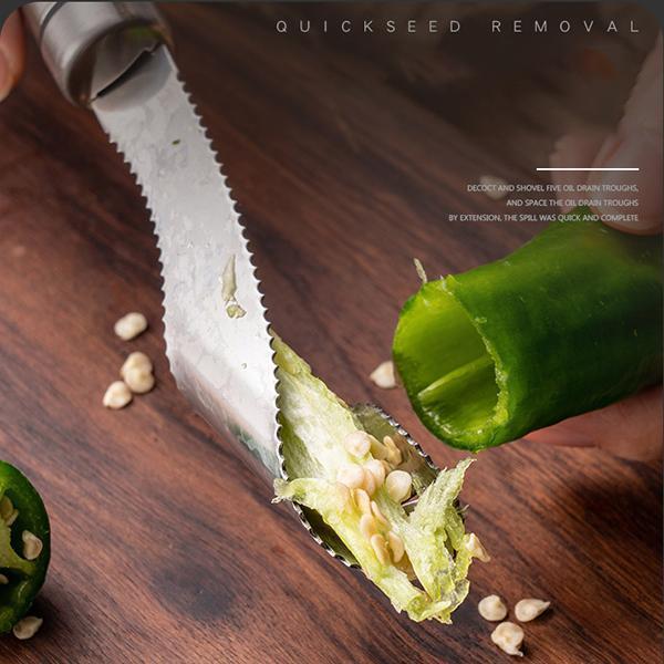 Lisslune | Stainless Steel Chili Seed Remover