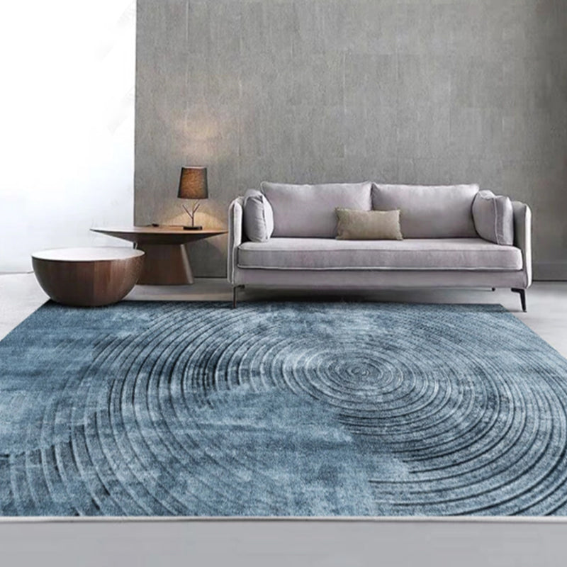 Lisslune | Multi-Color Living Room Carpet Casual Geometric Print Indoor Carpet Polypropylene Pet-Friendly Washable Carpet