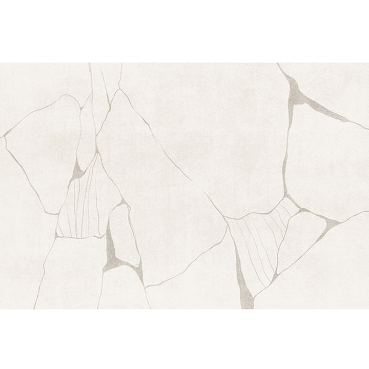 Lisslune | Modern Home Decor Rug Beige Abstract Printed Area Rug Cotton Blend Non-Slip Machine Washable Rug