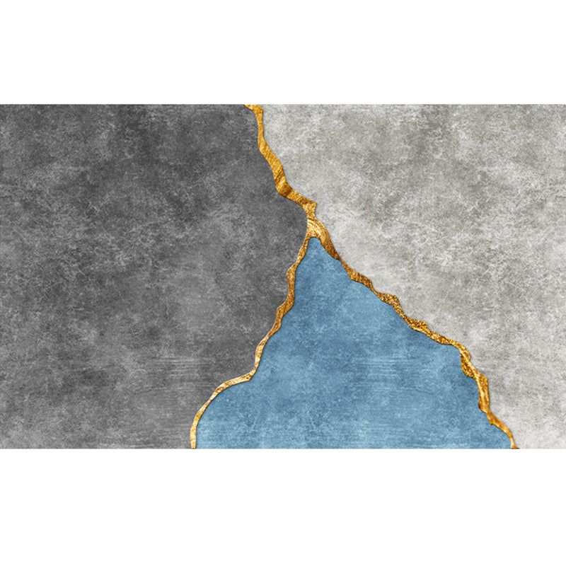 Lisslune | Western Bedroom Rug Multicolored Color Block Indoor Carpet Cotton Blend Pet Friendly Non-Slip Rug
