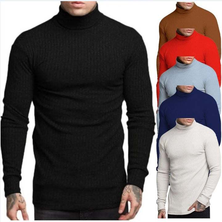 Men's stylish turtleneck sweater Lisslune