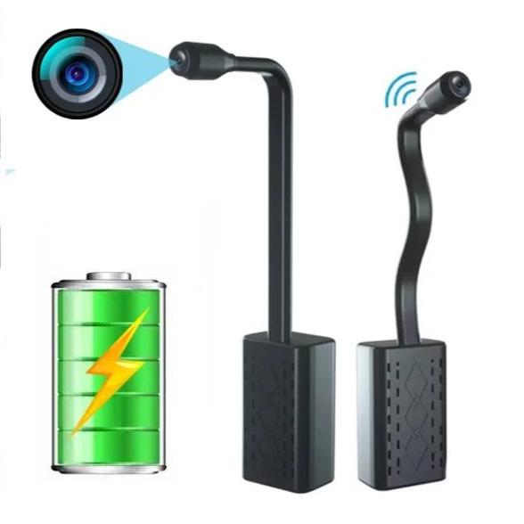 Lisslune | Hidden Spy Cam with 360° Foldable Lens - Wireless Mini Camera