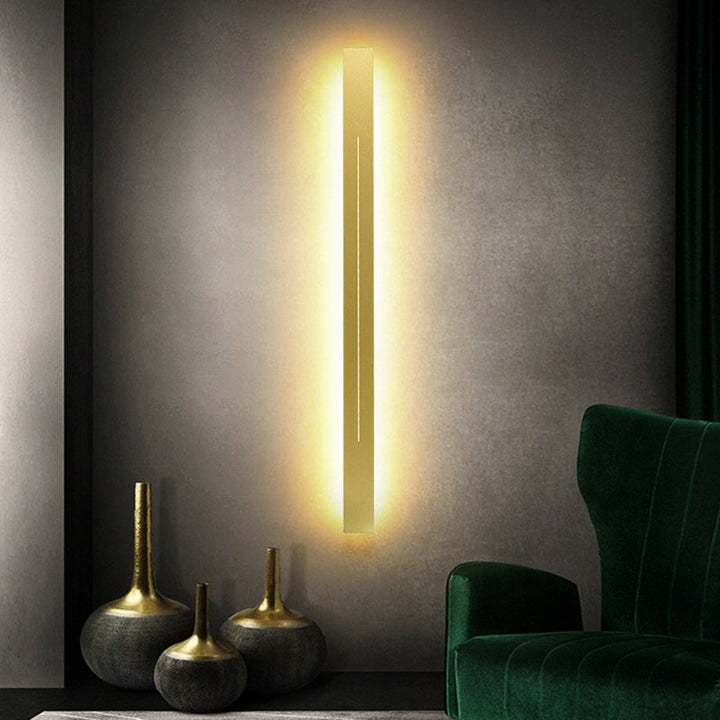 Lisslune | Rectangular linear living room wall light acrylic modern LED wall lamp