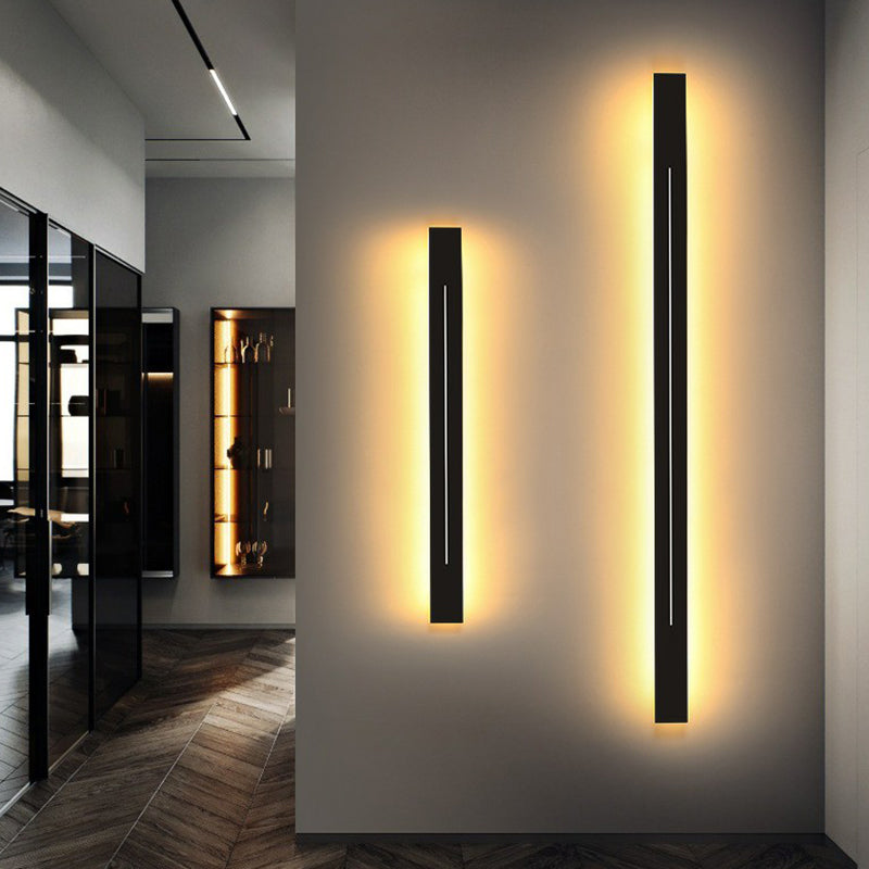 Lisslune | Rectangular linear living room wall light acrylic modern LED wall lamp