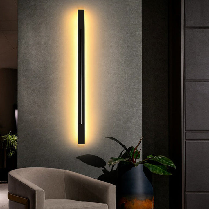 Lisslune | Rectangular linear living room wall light acrylic modern LED wall lamp