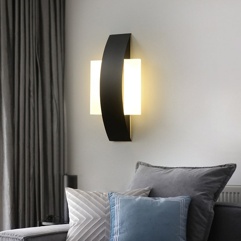 Lisslune | Geometric Living Room Wall Light Light Acrylic Minimalist LED Wall Mount Lighting