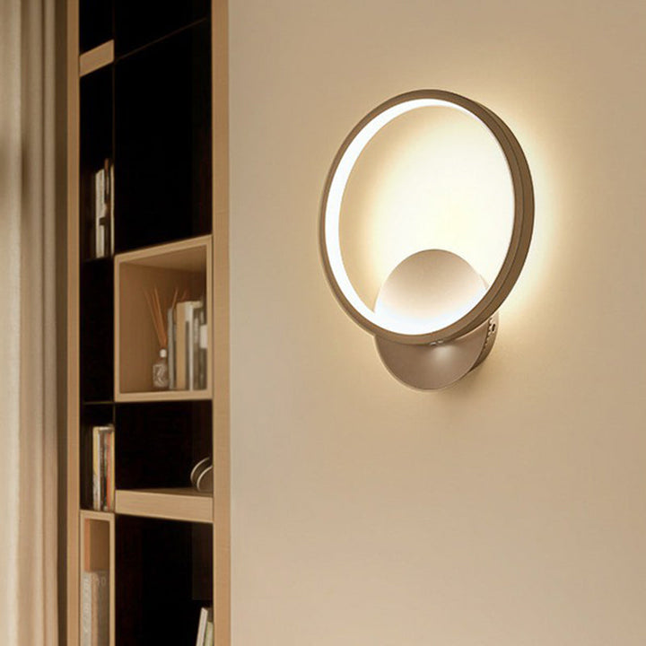 Lisslune | Shadow Wall Sconces Nordic Style Acrylic Corridor LED Wall Lamp Fixture in White