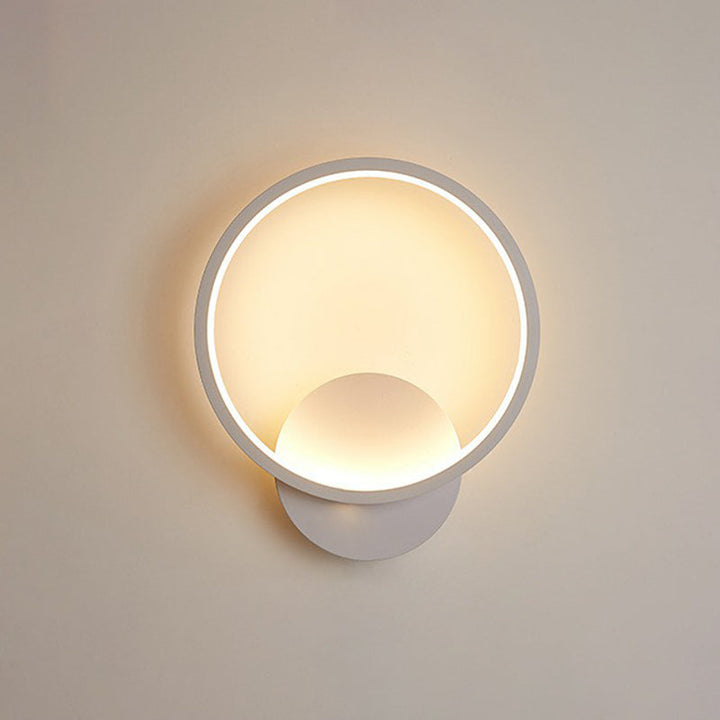 Lisslune | Shadow Wall Sconces Nordic Style Acrylic Corridor LED Wall Lamp Fixture in White