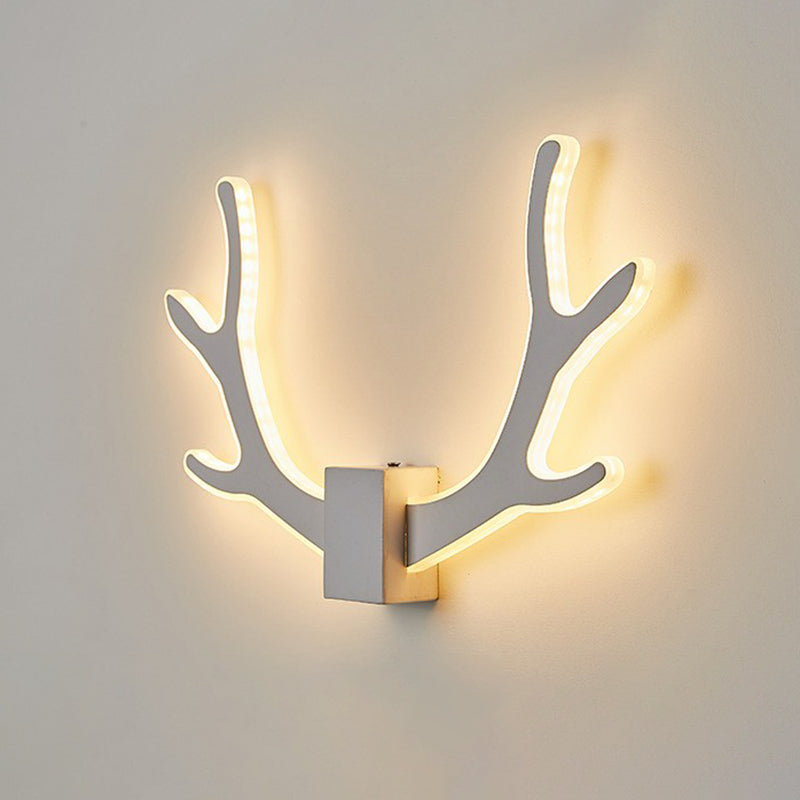 Lisslune | Shadow Wall Sconces Nordic Style Acrylic Corridor LED Wall Lamp Fixture in White