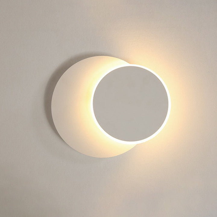 Lisslune | Shadow Wall Sconces Nordic Style Acrylic Corridor LED Wall Lamp Fixture in White