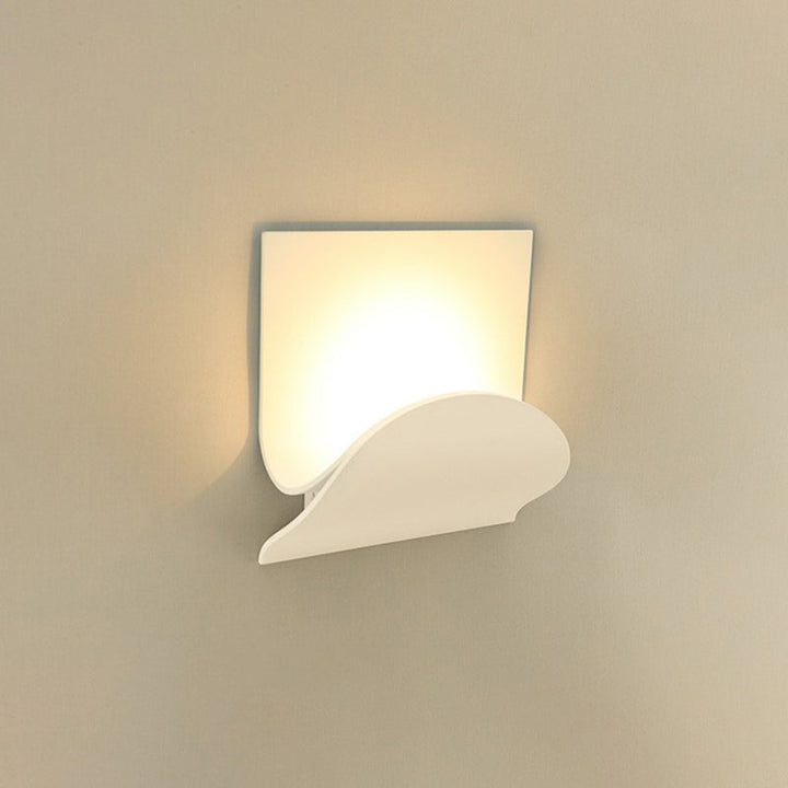 Lisslune | Shadow Wall Sconces Nordic Style Acrylic Corridor LED Wall Lamp Fixture in White